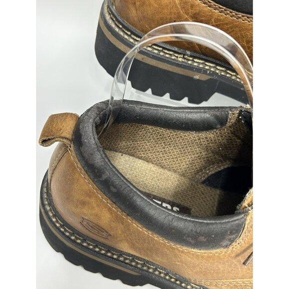 Skechers Tom Cats Men’s 8.5 Oxford Brown Leather Lace Shoes Y2K Chunky Platform main image 7